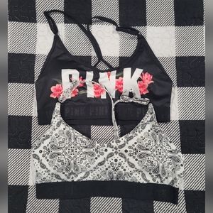 Women's Pink Sport, Sports Bras, size L